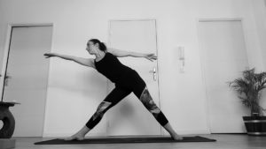 yoga syndrome femoro patellaire posture du triangle